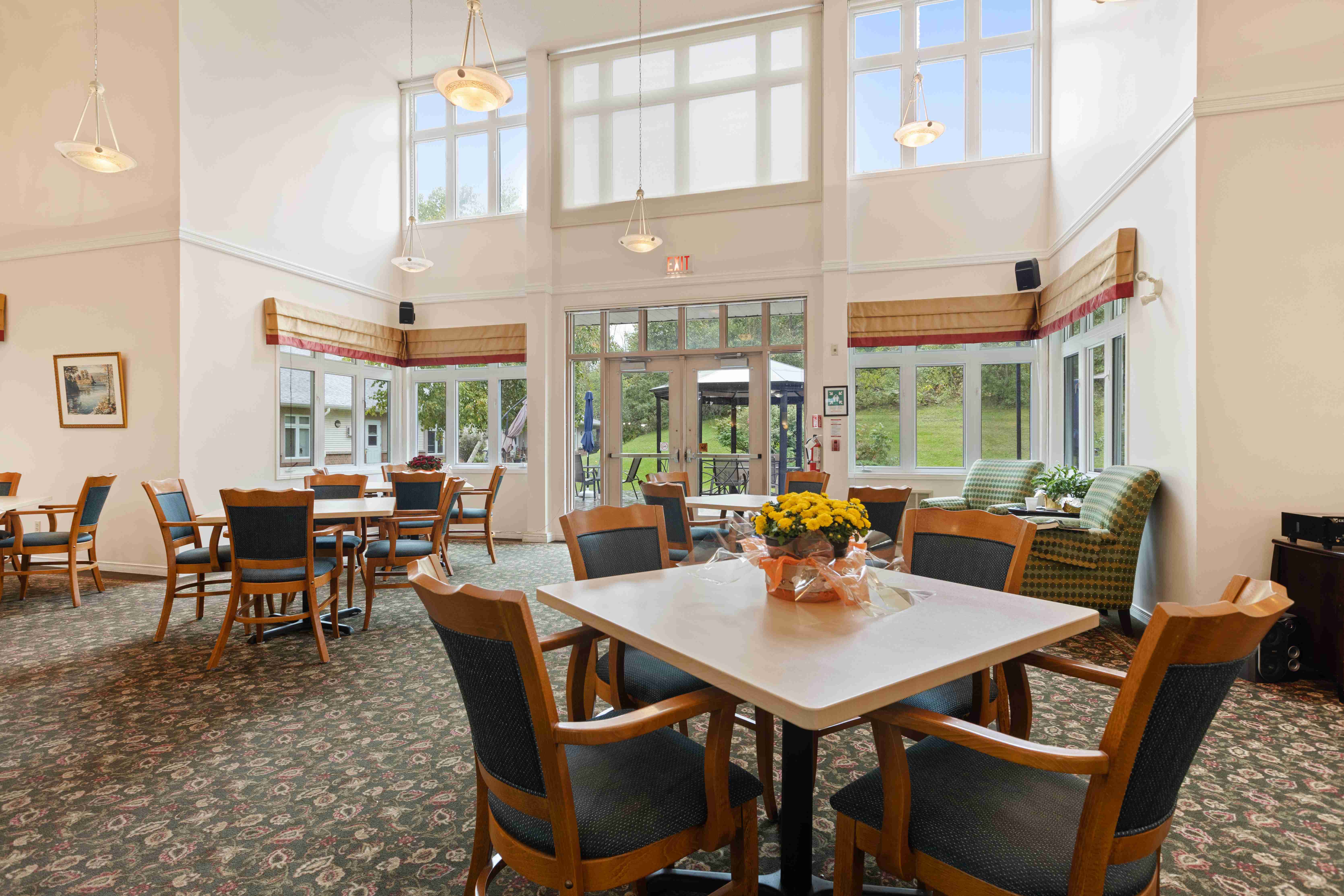 Dining experience at Van Horne Manor